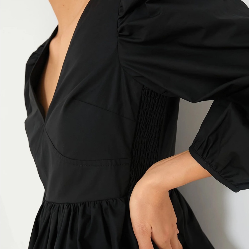 HYACINTH HOUSE Black Puff Sleeve Elaina Blouse - Picture 5 of 11